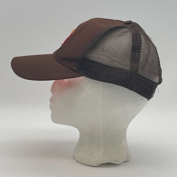 BURGER KING Trucker Hat Unisex Adjustable Brown Crew Employee Snapback Uniform - Picture 4 of 12